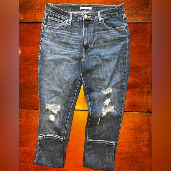 Levis 721 High Rise Skinny Jeans - Picture 2 of 4